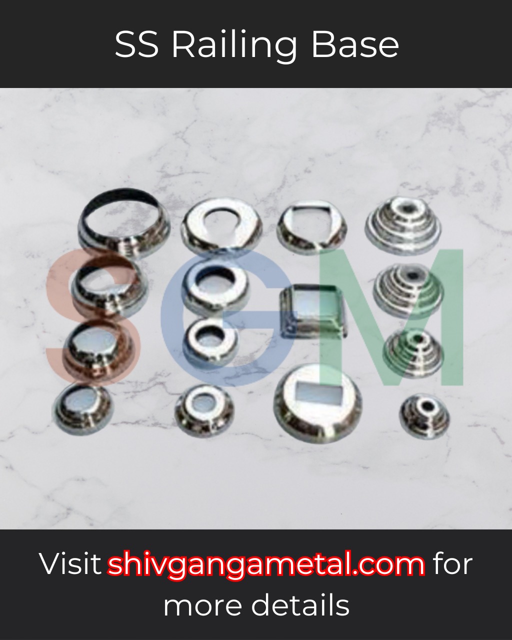 SS Railing Base